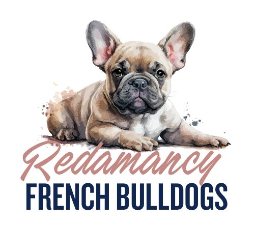French bulldog logo.